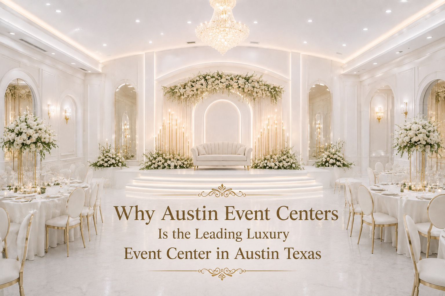 Luxury event center in Austin Texas